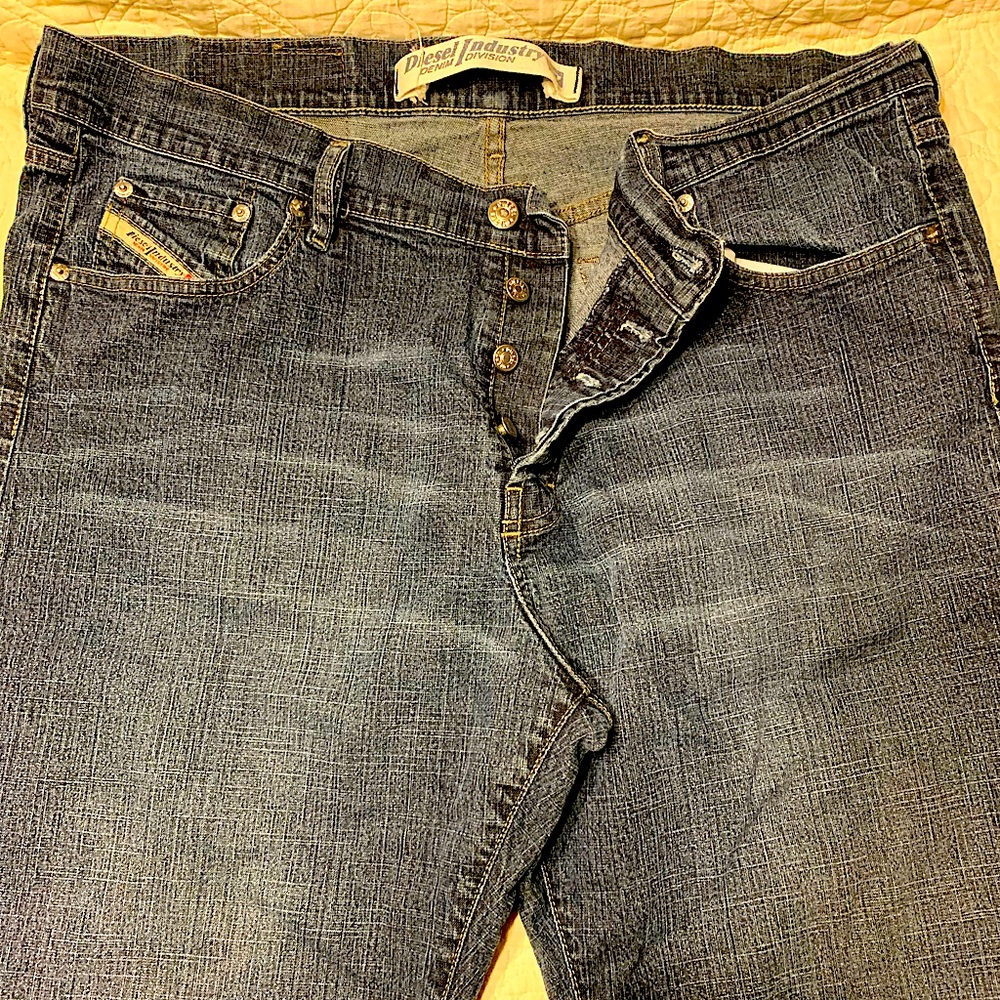 DieselI Industry 40x34 Italian Made Mens Denim Jeans